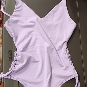 Size small purple bathing suit